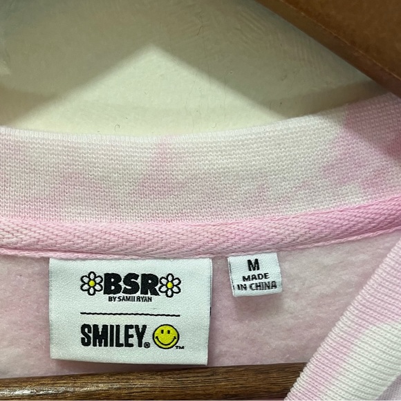 NWOT Samii Ryan BSR X Smiley Sweatshirt. SZ S Oversized - Picture 8 of 13